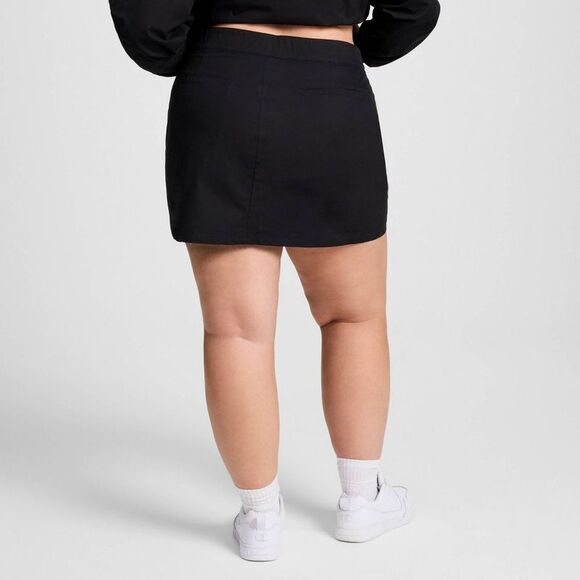 Champion - Women's Woven Pencil Skirt - Black 22 Black - Picture 2 of 4